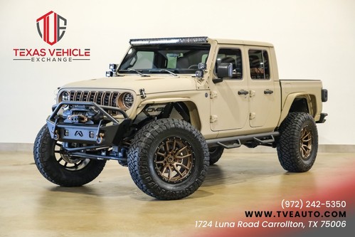 2024 Jeep Gladiator Texas Trail DUPONT KEVLAR,LIFTED,BUMPERS,LED'S,NAV