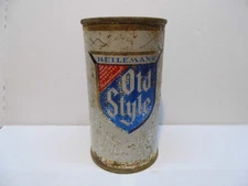 OLD STYLE FLAT TOP BEER CAN~HEILEMAN BRG, LA CROSSE, WIS #10
