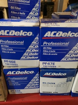 AC Delco PF63E (Wix WL10255) engine oil filter GM IHC Isuzu RVs NEW NOS