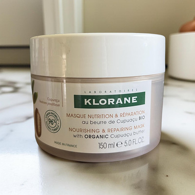 Klorane Nourishing Repair Mask with Organic Cupuacu Butter 5 oz Authentic
