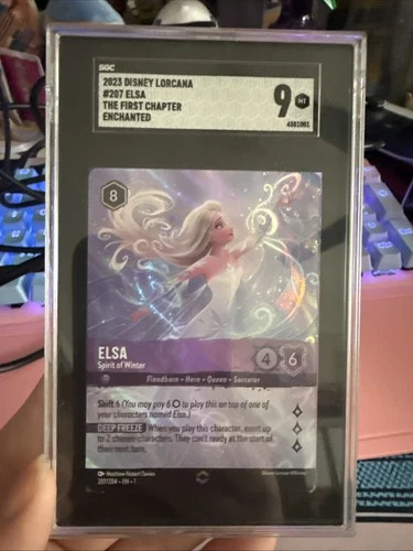 Elsa - Spirit of Winter (Enchanted) 207The First Chapter Holo SGC 9