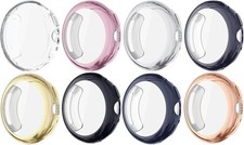 8-Color TPU Full Coverage Case Set for Google Pixel Watch 4 41mm Protective Cove