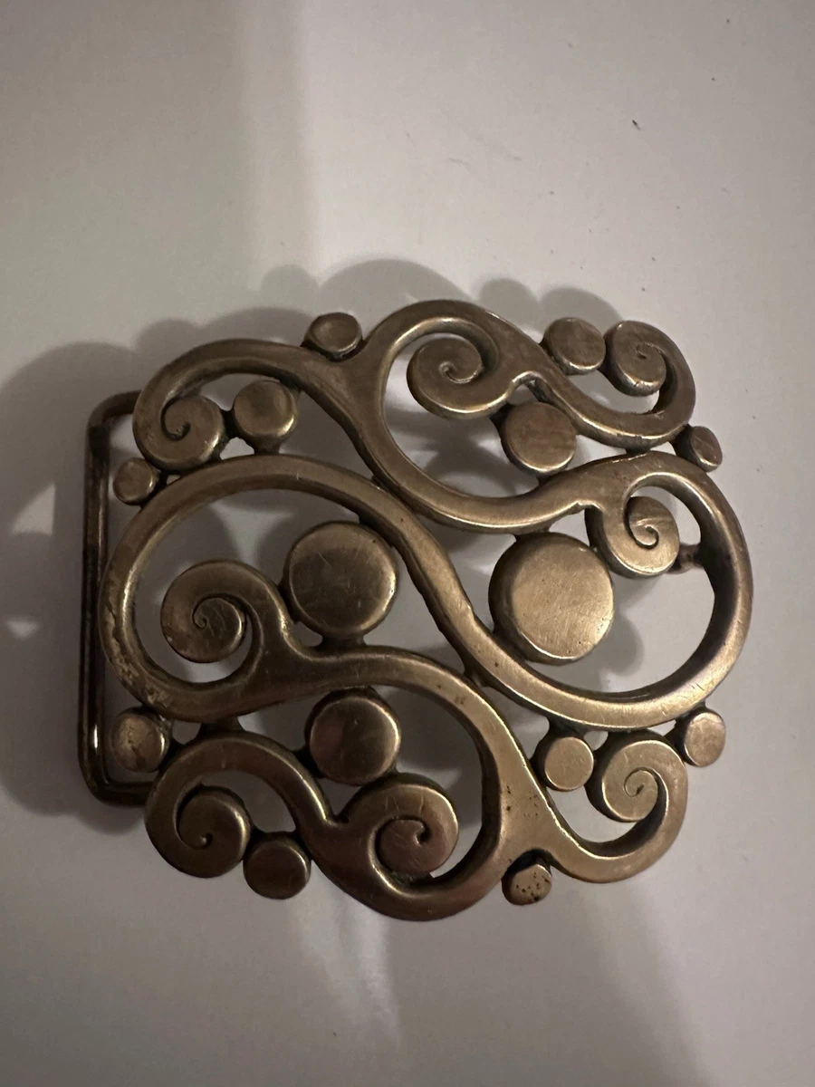 Art Nouveau Vintage Belt Buckles for sale | eBay