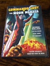 Commando Cody Vs The Moon Menace DVD George Wallace Clayton Moore used