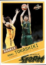 2015 Rittenhouse WNBA #82 Ramu Tokashiki Rookie Card! Japan! Seattle Storm