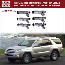 6 Iniettori Carburante 1999 - 2005 LEXUS IS 200 Benzina 2.0L 2.4 Valvole Motore Benzina