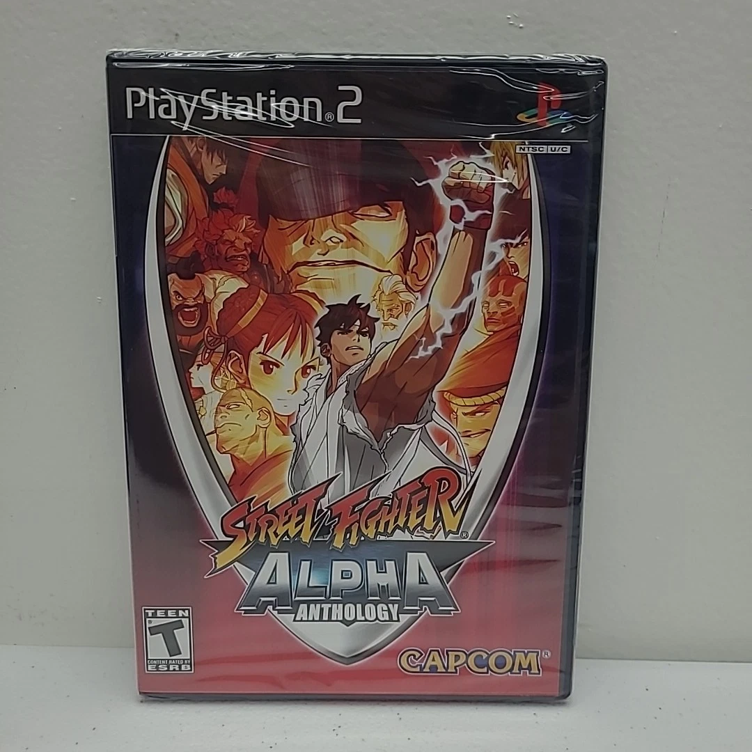 Street Fighter Alpha Anthology Sur PlayStation 2 (PS2) - Neuf Sous Blister