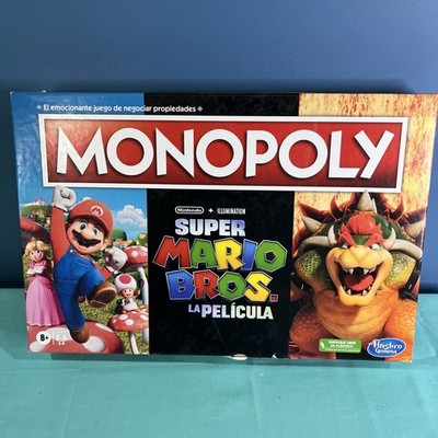 Monopoly The Super Mario Bros Movie Edition Board Game Nintendo Hasbro Spanish