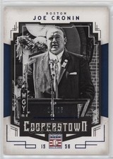 2015 Panini Cooperstown HOF Induction Blue 12/25 Joe Cronin #54 HOF 7xr