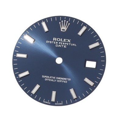 Rolex Oyster Perpetual 34 Dial/Zifferblatt - Blue - 115200