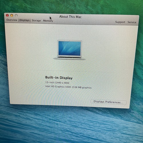 Apple MacBook Air 2014 Core I5-4260u 1.4ghz 4gb RAM 128gb SSD 13" 123 Cicli Ct. - Foto 7 di 20