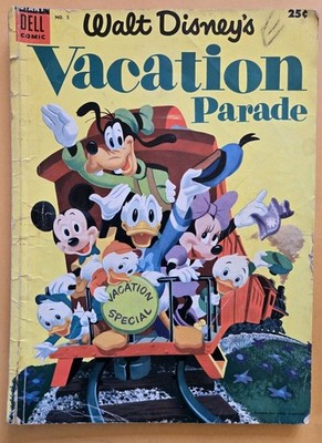 Walt Disney's Vacation Parade 5 G (2.0) Dell Comics 7/54