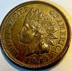 1899 Indian Head Cent -High Grade Original Coin!!!