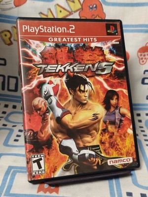 Tekken 5 Greatest Hits (Sony PlayStation 2, 2005) PS2 CIB Complete Tested