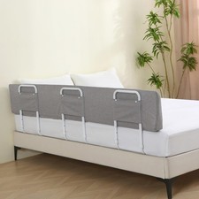 Bed Guard Rail for Toddlers, 78.7inch Foam Padded Toddler Bed Rails, Side Rai...