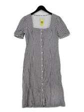 Hush Shirt Midi Dress UK10 in Grey