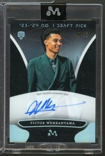 Victor Wembanyama Rookie Card 2023-24 Topps Mercury Encased Auto #WA-2