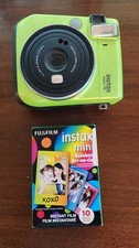 Fujifilm Instax Mini 70 Green Instant Camera with Instax Mini Film