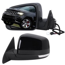 Jeep Grand Cherokee 2014-2022 Left Mirror Power Folding Heated Blind Spot