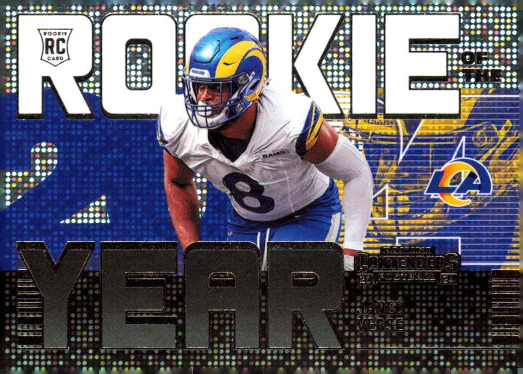2024 Contenders #18 Jared Verse Rookie of the Year Silver B2 A1 2