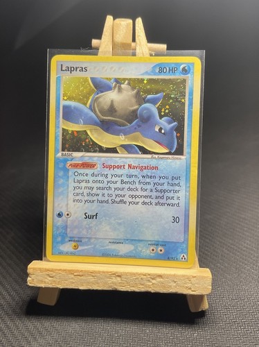 Lapras 8/92 Ex Legend Maker Holo Rare Pokemon Card
