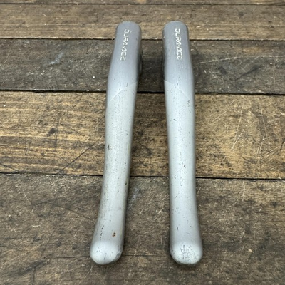 #ad Vintage Shimano Dura Ace BL 7401 Brake Lever Blades Pair Silver Parts Only $28.89