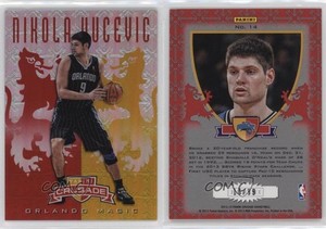 2012-13 Panini Crusade Crusade Red /99 Nikola Vucevic #14 Rookie RC