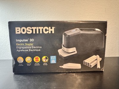 Bostitch Impulse 30 Electric Stapler 30 Sheet Capacity Black (2210) 02210  B90K