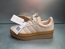Adidas Kid's Gazelle Bold J Originals Youth Size 6.5 Wonder Taupe Pink No Box