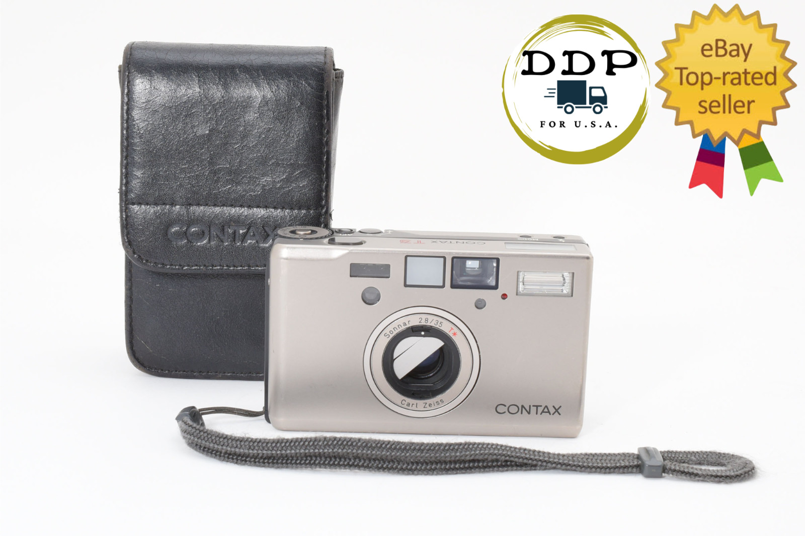 Contax T3 vintage camera equipment - eBay listing photo 4