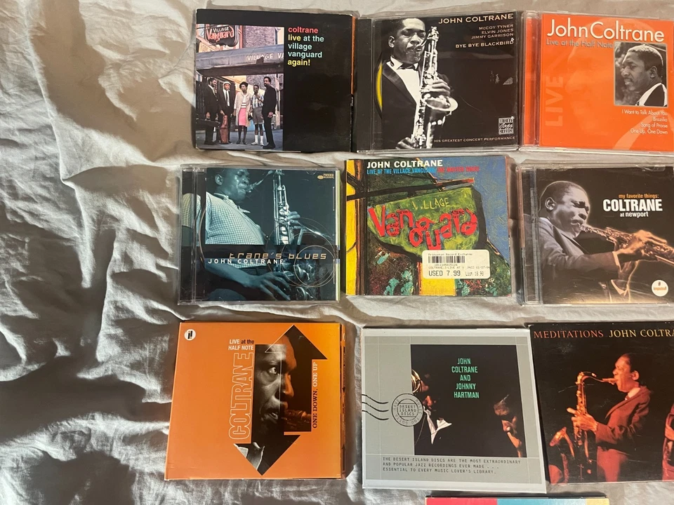 John Coltrane 13 CD Lot - Village Vanguard Sun Ship Jazz Half Note Impressions Foto 2 de 4