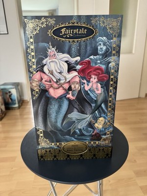Disney Store - Fairytale Designer Collection - Puppe - Arielle & Triton - SELTEN