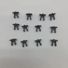 GI Joe USS Flagg Aircraft Carrier Part Deck Clip Lot of 12 NO REPRO 1985 Hasbro