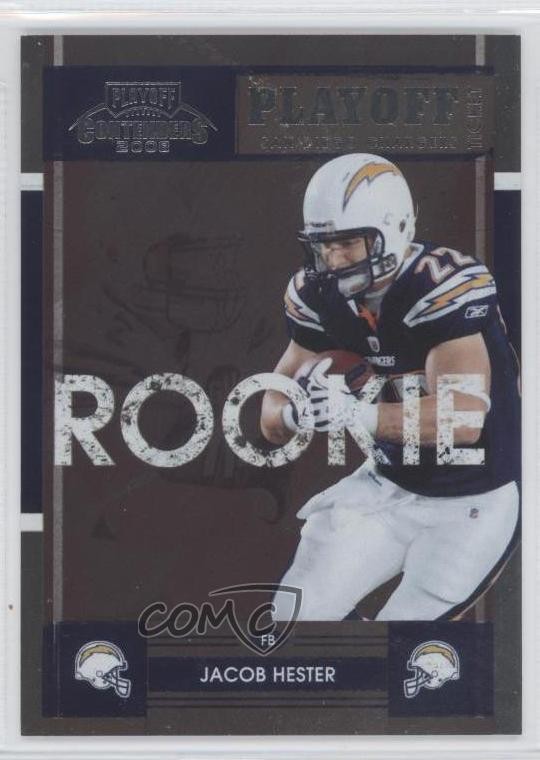 2008 Playoff Contenders Ticket 39/99 Jacob Hester #142 Rookie RC 0z6