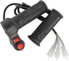 Electric Twist Throttle Grips, Electric Scooter Three Speed Throttle Handlebar,
