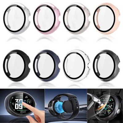 Smartwatch Hülle + Schutzglas für Display LCD Google Pixel Watch 4 Kunststoff