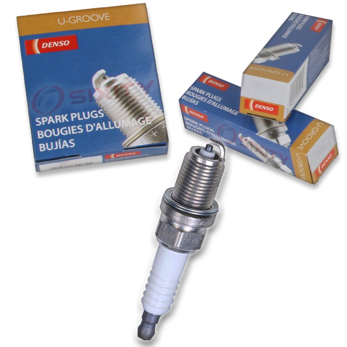 1 pc Denso Standard U-Groove Spark Plug for Polaris Scrambler 500 4x4 tc
