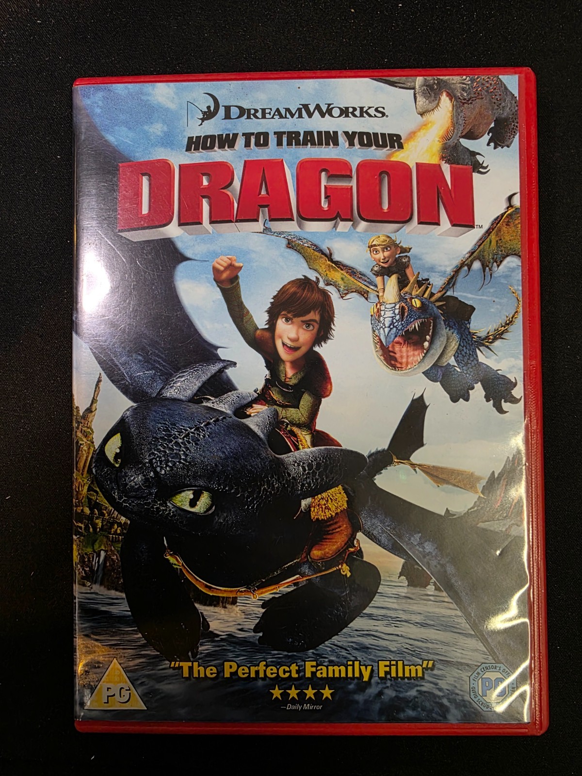 How to Train Your Dragon Trilogy DVD 3 Film Bundle Region 2 Pre Owned EL1