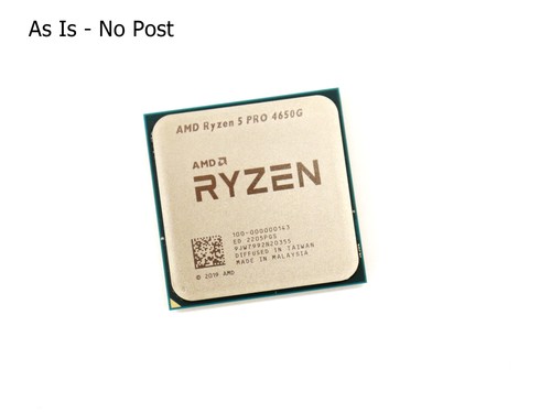 AMD Ryzen 5 PRO 4650G 6-Core 3,7GHz CPU Sockel AM4 100-000000143 wie besehen kein Versand