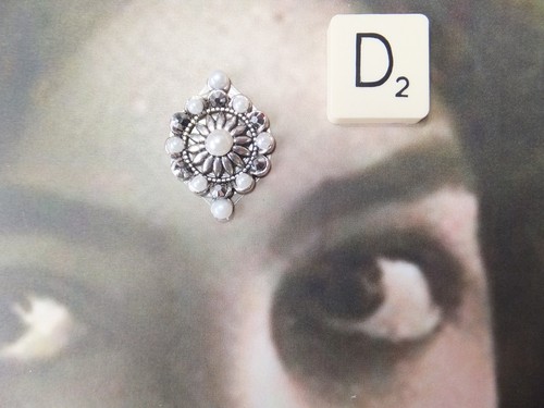 Tribal Bindi Bauchtanz Hafla Feenfest Rave Chakra Drittes Auge - Bild 14 von 26