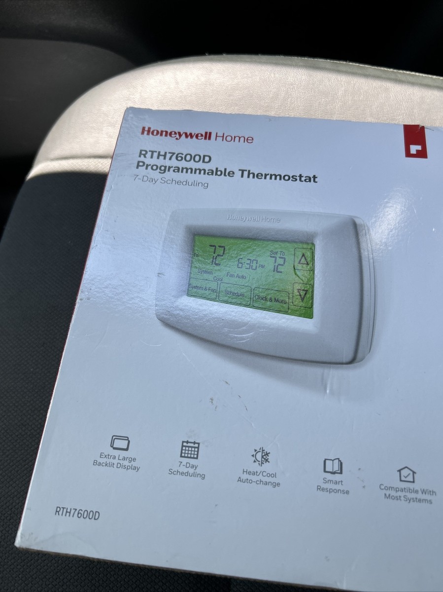 Honeywell Thermostat Rth8500d Cooling Multistage Honeywell