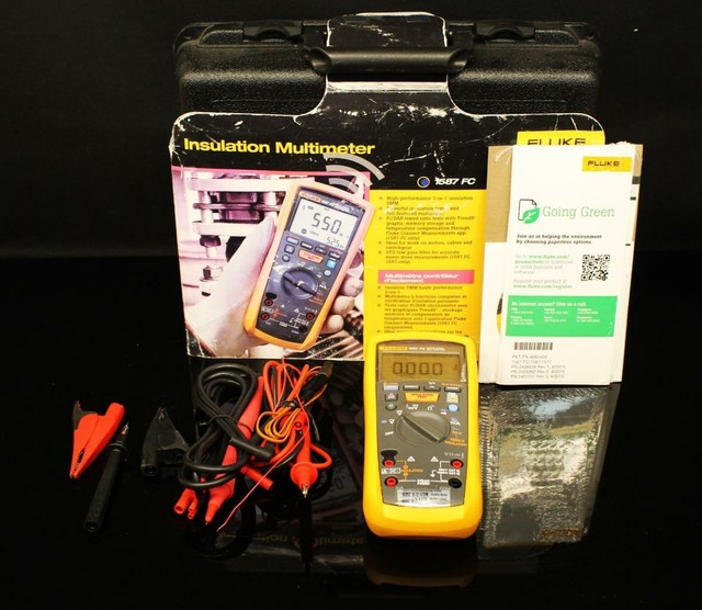Fluke 1587 Digital FC Insulation Multimeter 1000V For Sale Online EBay