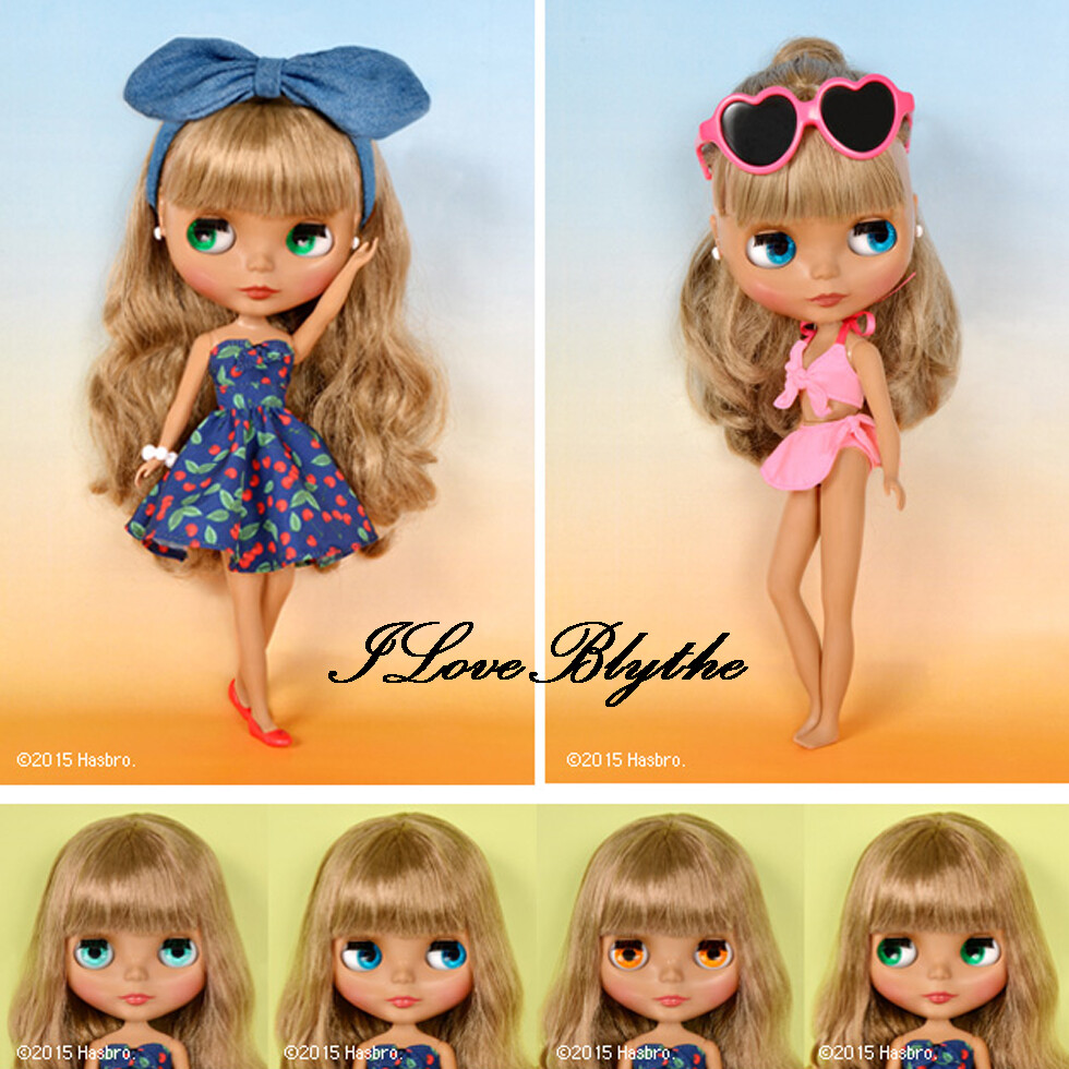 Hasbro Takara CWC Neo Blythe Doll Cherry Beach Sunset NRFB