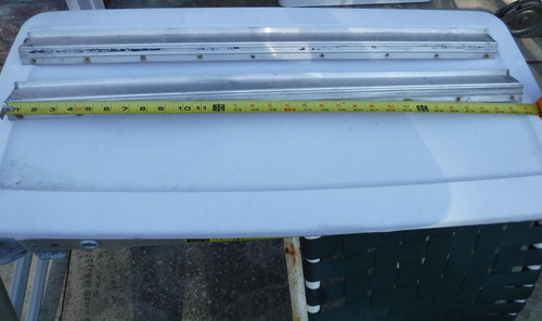 Vintage RV Camper Trailer Mobile Home Hehr Window parts Frame