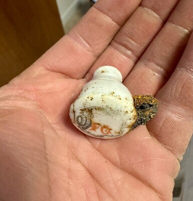 J F Wiessner & Sons Baltimore MD Porcelain Stopper For Blob Beer Bottle Scarce