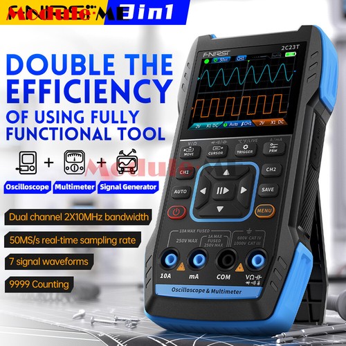 FNIRSI 2C23T / 2C53T Handheld Digital Oszilloskop Multimeter Signal Generator - Bild 2 von 13
