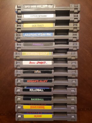Nintendo Nes Game Lot Of  13 Games # 6