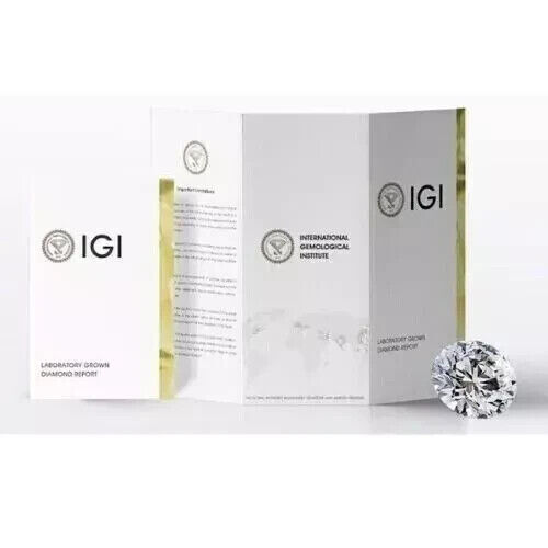 18K Rose Gold Engagement Ring Asscher 1.10 Carat IGI GIA Lab Created Diamond - Bild 5 von 8