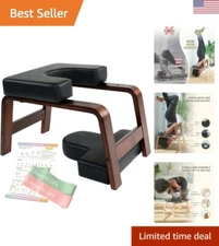 Beginner-Friendly Yoga Headstand Stool with Detachable Block for Learning