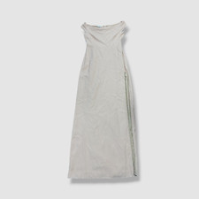 $1602 Stella McCartney Women's Pink Silk Embellished Off-Shoulder Dress Size 48